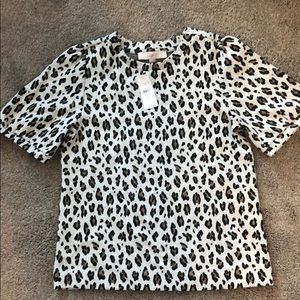 LOFT Jacquard Shirt XS